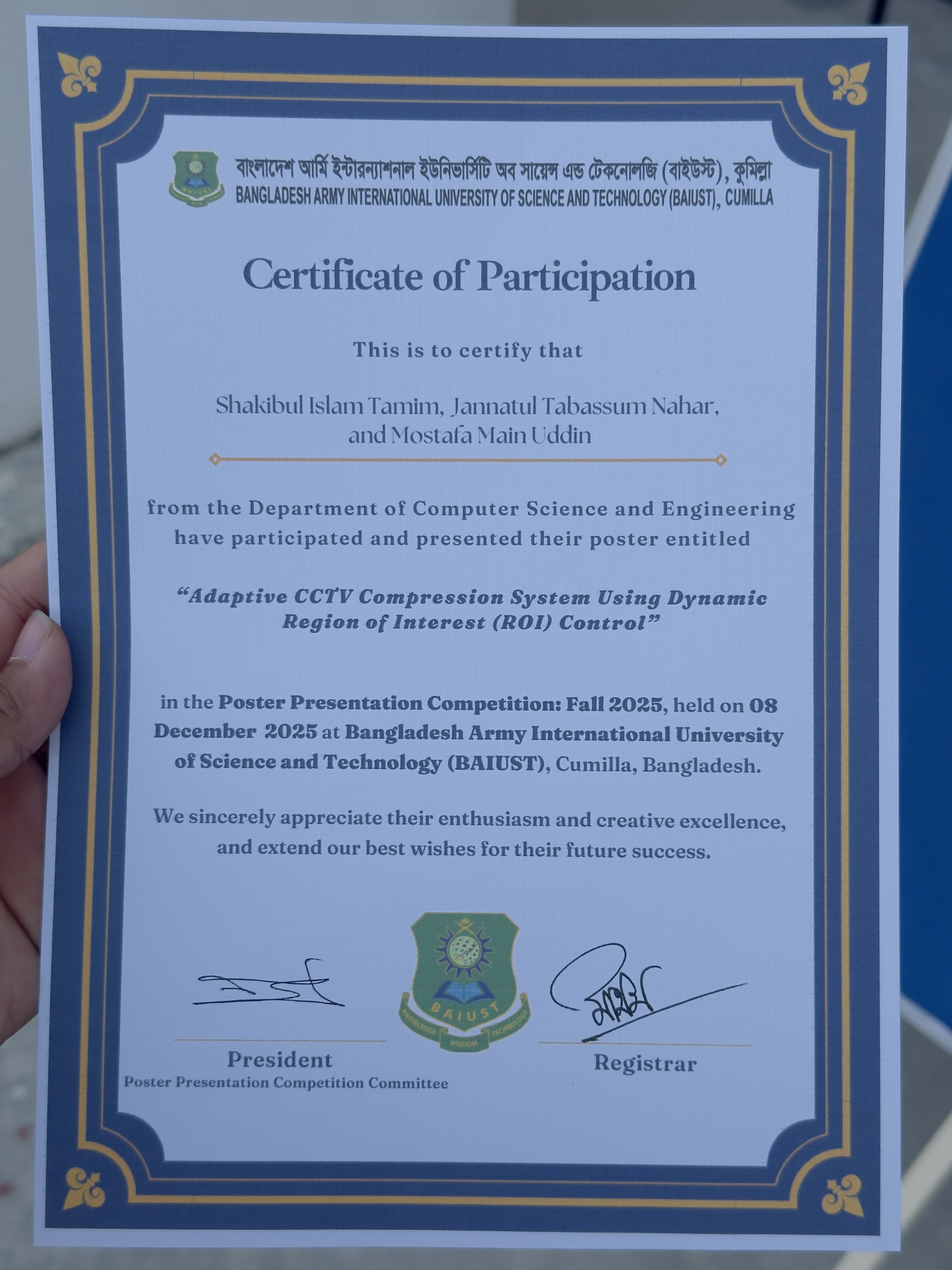 Certificate 1